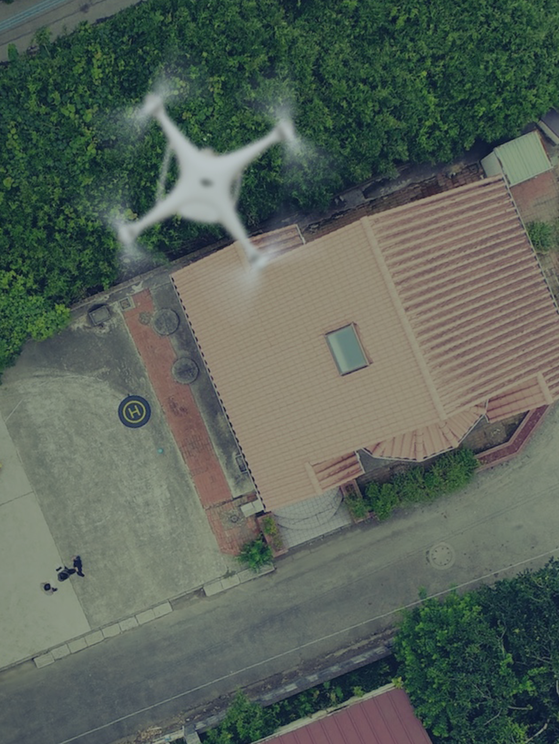 DroneRooferの使用イメージ